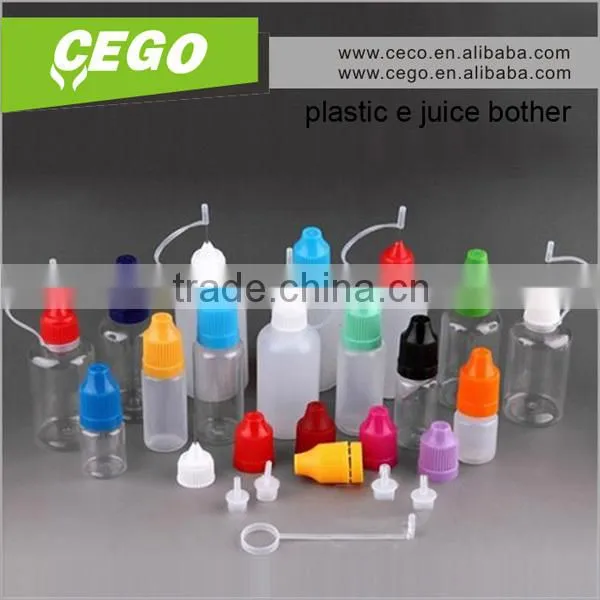 wholesale 60ml PET plastic bottle for ejuice with customized packaging