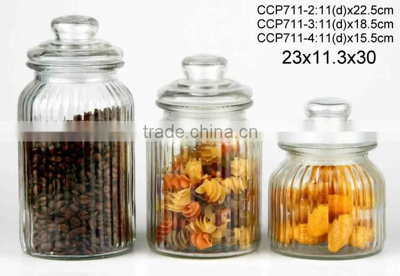 CCP711T2-4 glass jar sprayed with color with metal handle
