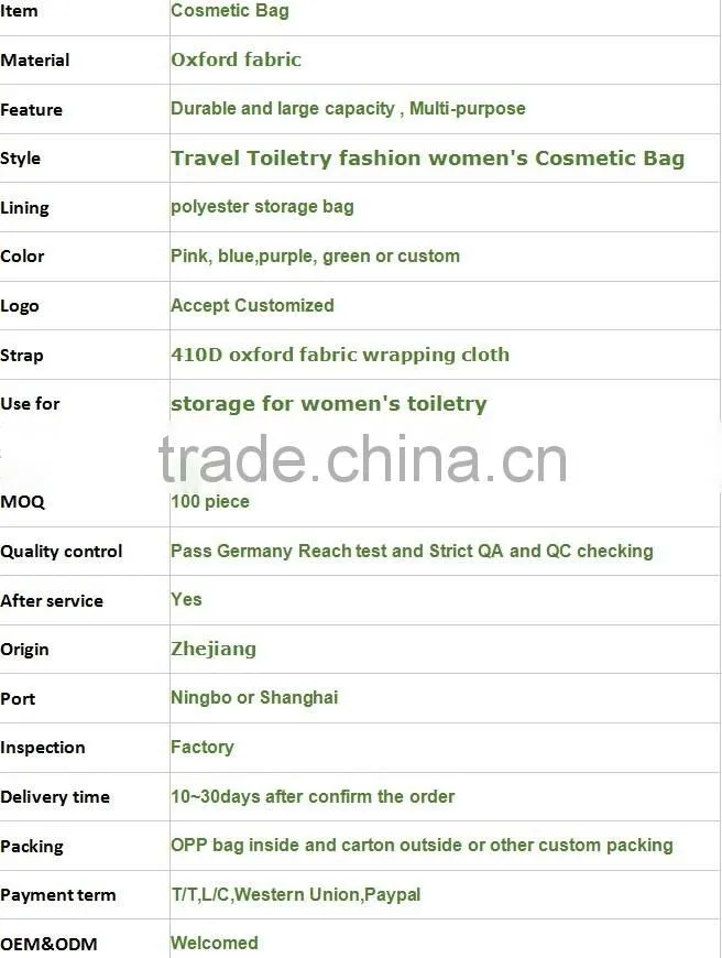 Travel Toiletry fashion women Cosmetic Bag,cosmetic organizer
