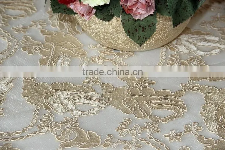 TURQUOISE TABLE LINEN /TURQUOISE SEQUIN TABLE LINEN