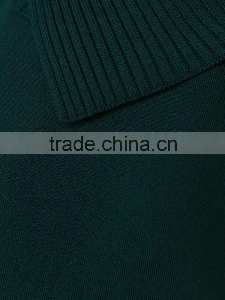 Cheap fashion Ladies asymmetric knitted woman sweater