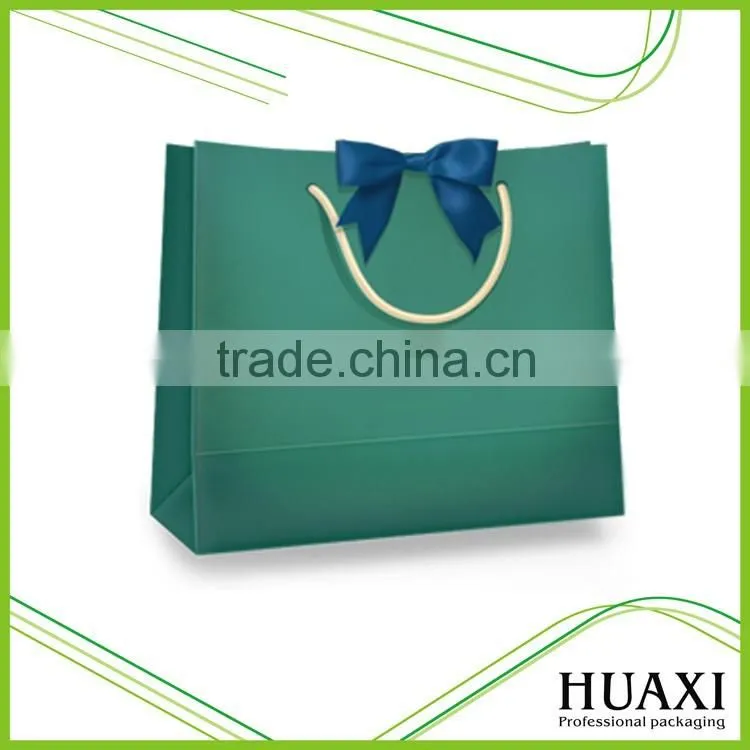 2016 New Promotion Fancy Packaging Shopping Wedding Custom Paper Gift Bag