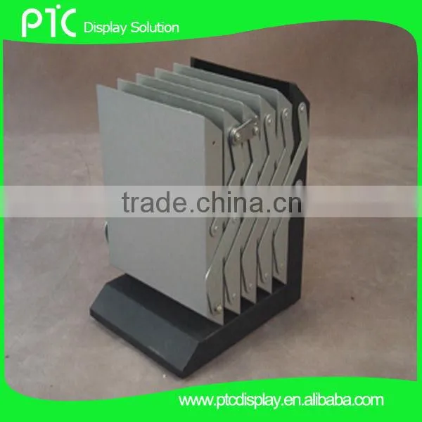 Aluminum catalogue shelf