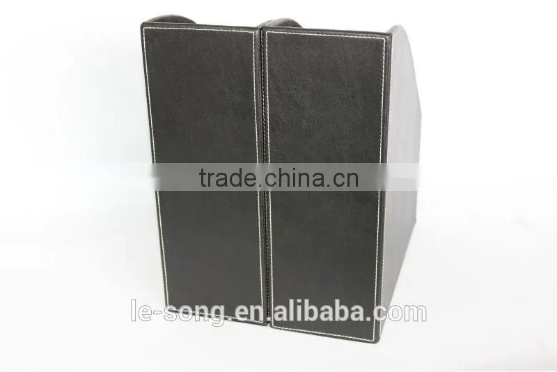 leather file box