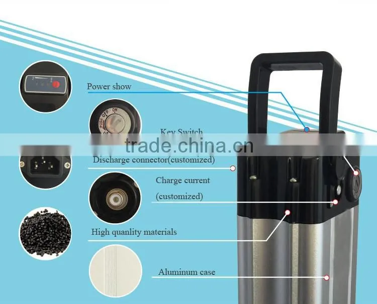 E-bike lifepo4 battery battery pack 36V 15ah for ebike with Free BMS