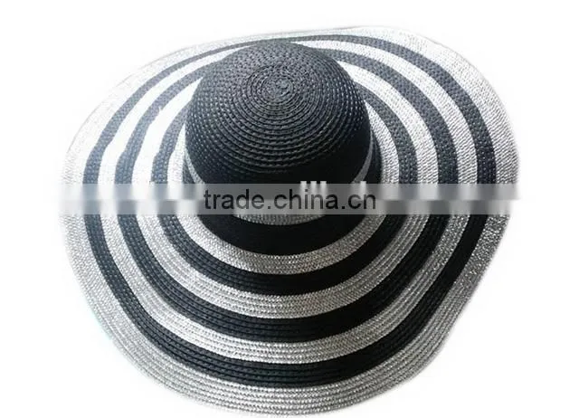 Made in Zhejiang China special discount cheap large brim beach hat sun visors