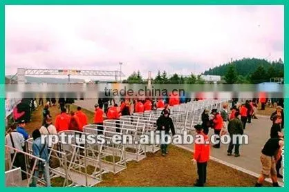 Crowd control barricade with high quality