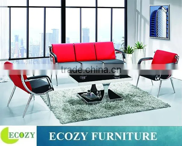 Public sofa in leather/PU