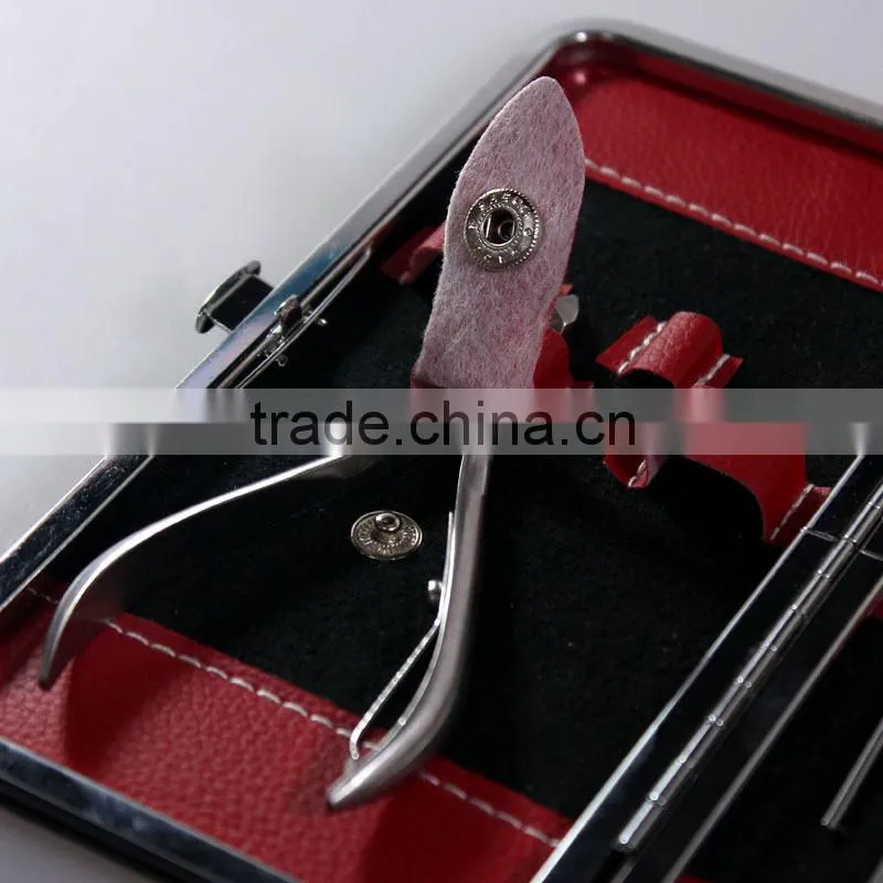 Stainless Steel Manicure Pedicure Ear pick Nail-Clippers Set in 10