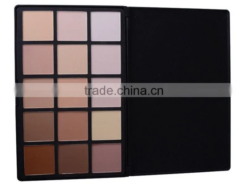 Mineral makeup face pressed powder ,15color makeup pressed powder palette