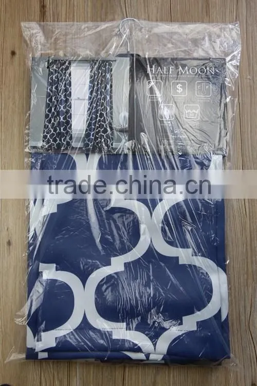 HLHT OKTEX 100 approved high-grade jacquard polyester model of live room curtain