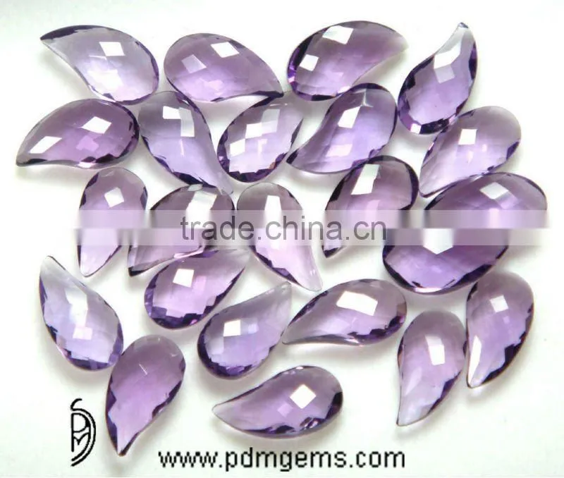 Amethyst Mango Shape Cut Faceted Lot For Diamond Ring From Manufacturer