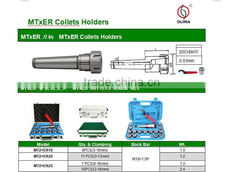 China mt4 er tool holder