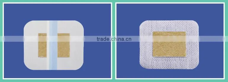 Medical disposable sterile transparent waterproof medical burn wound dressing with absorbent pad