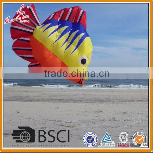 Fish kite, inflatble kite, large show kite from weifang kite factory.