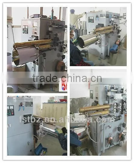 Galvanized welding machine for can body