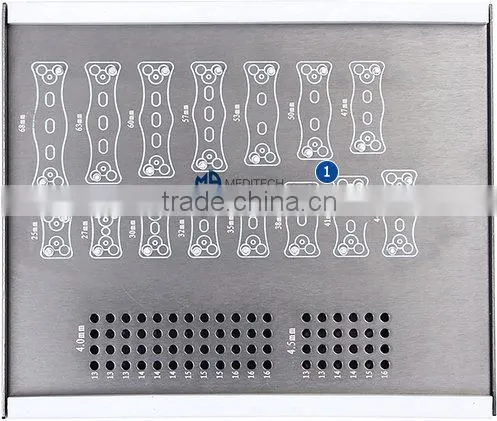 Anterior Cervical Plate Instrument Set, Orthopedic Spinal Surgical Instruments