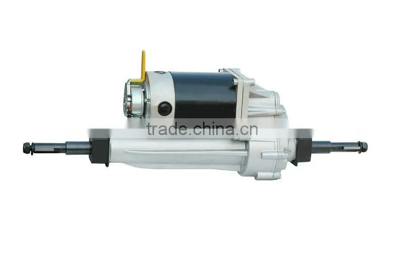 electric DC gear motor transaxle