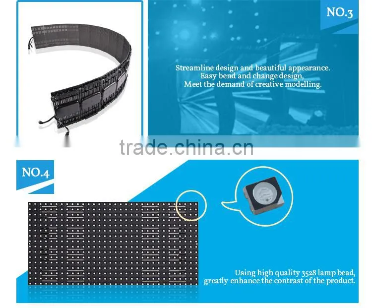 P9 Bendable Wedding LED Curtain Display Backdrop On Hot Sale