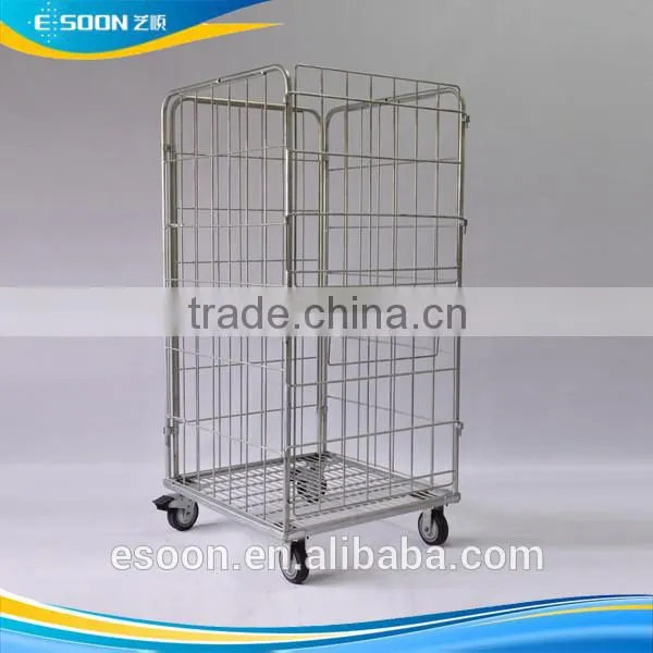 Stackable delivery Wheel sheet cage