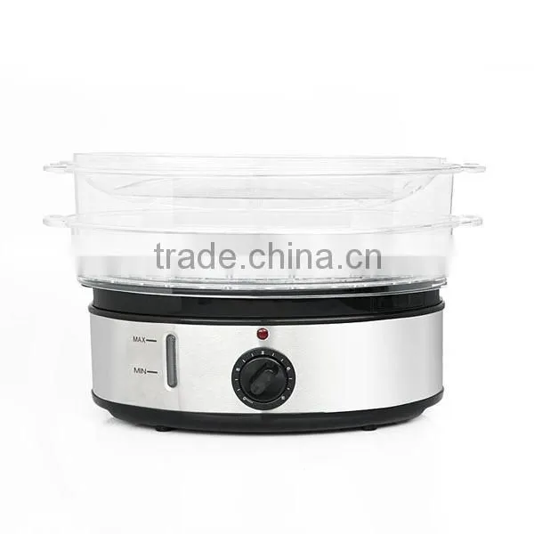 Home 3-layer stainless steel electric steamer XJ-10102