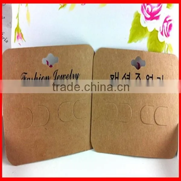 Fancy Customized Printed Paper Cards Of Jewelry Accessory