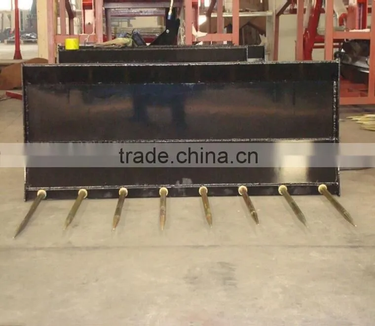 DC150 Tractor front Manure forks in 8 pcs tines 1500mm width