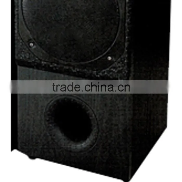 professional stage vibration speaker with fm radio usb sd card reader