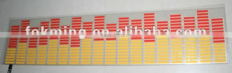 car sticker el equalizer panel 70*16cm