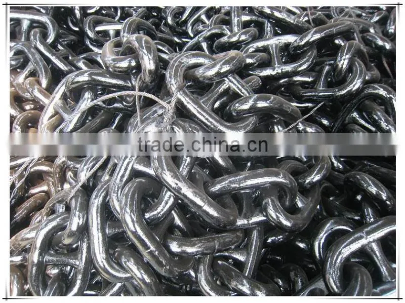 high quality studless link marine anchor chain grade U1