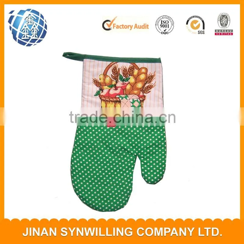 heat resistant microwave heated oven gloves for kitchen