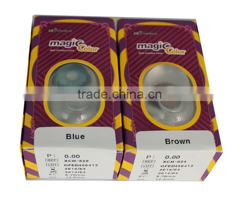 GEO super nudy violet popular wholesale eye cosmetic cheap colored contact lenses