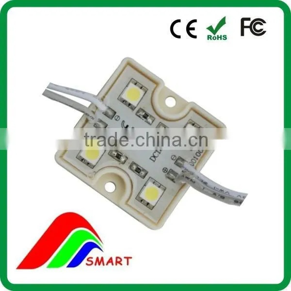 High Power DC12V 4leds 5050 Square LED Module