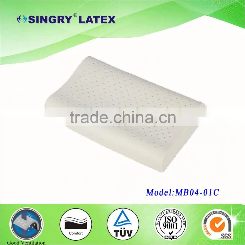 Health Protect Positioning Baby Flat Head Latex Pillow