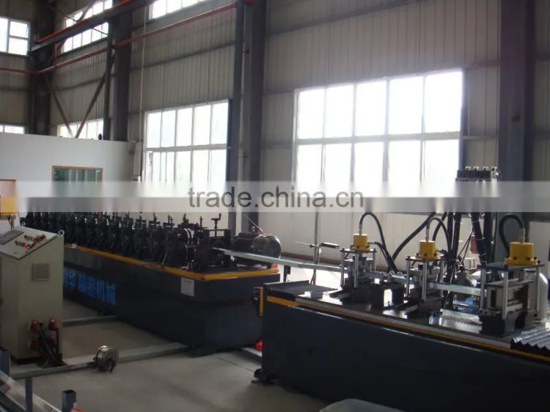 Solar panel roof mounting bracket roll forming machine perforated roll forming machine punching hole roll forming machine
