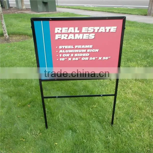Elegant full color coroplast outdoor sign /coreflute printed advetising sign/board/signage