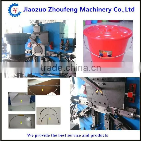 Hydraulic and mechanical bucket handle making machine(wendy@jzhoufeng.com)