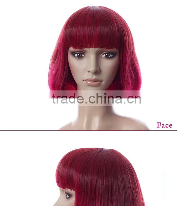 2014 New product Heat synthetic Fiber cosplay anime wig