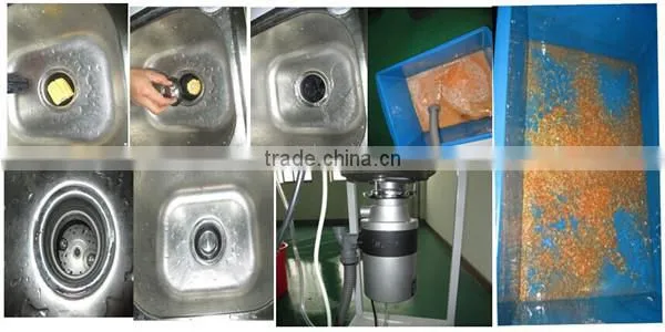 New Kitchen Item Food Waste Disposer Type Garbage Compactor 3/4 hp 220V