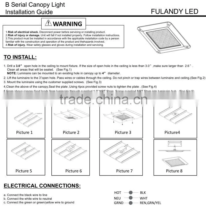 Shenzhen 100w 120w 150w 180w 200w LED gas station led canopy lights
