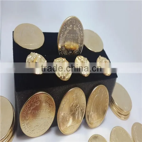 die casting imitation gold plating technology equipment parts imitation gold electro-plating gold imitation plating factory