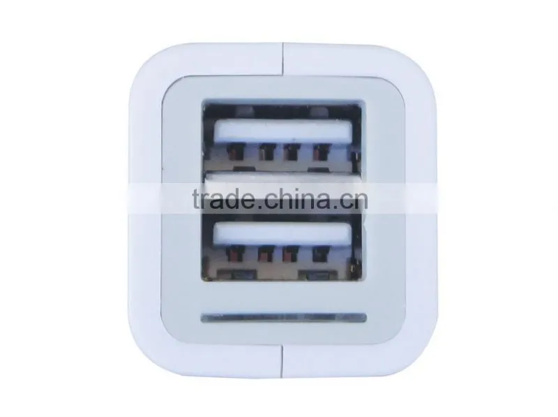 Two port car USB charger