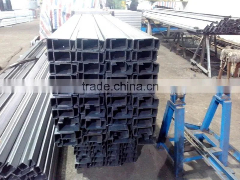 Q235 SS400 sjr 235 Hot rolled C profiles 80*40*15*2.0