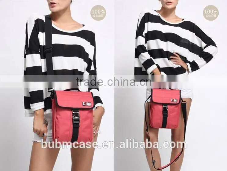 Fashion Red 10.1 inch Tablet Case Shockproof Case for Tablet Tablet Messenger Bag for Men