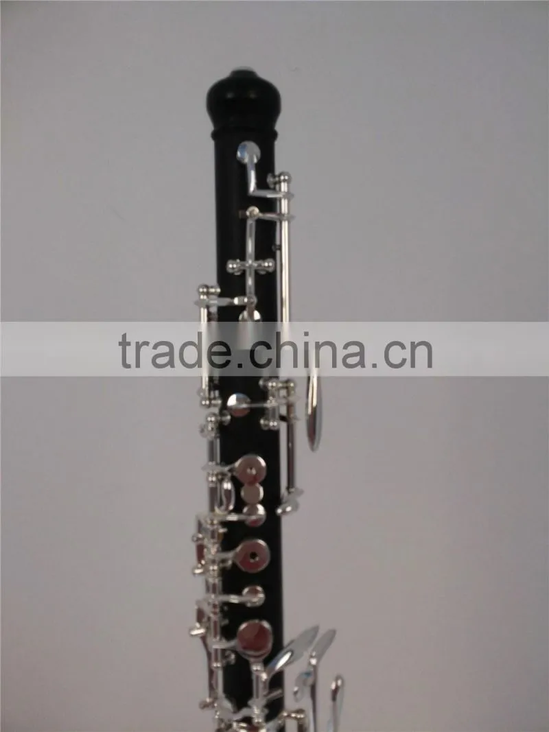 composite wood body cupronickle keys with silver plated semi automatic children type B oboe