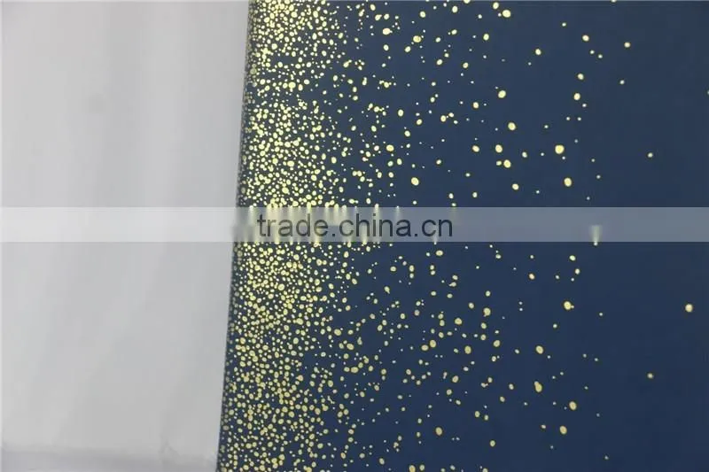 Foil Stamping leather journal simple design diary notebook