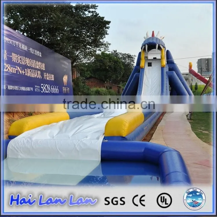 Largest inflatable pool slides for sale on Alibaba