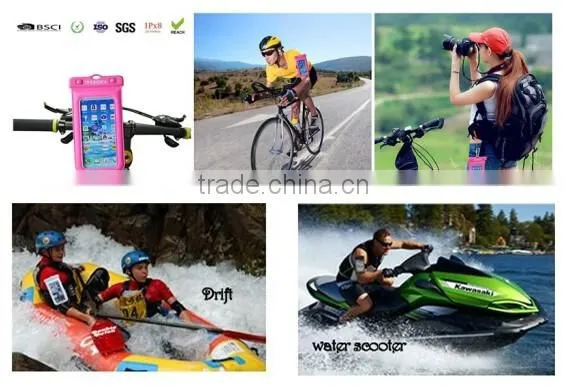 Mobile Phone Waterproof Pouch Bag for Cell Phone