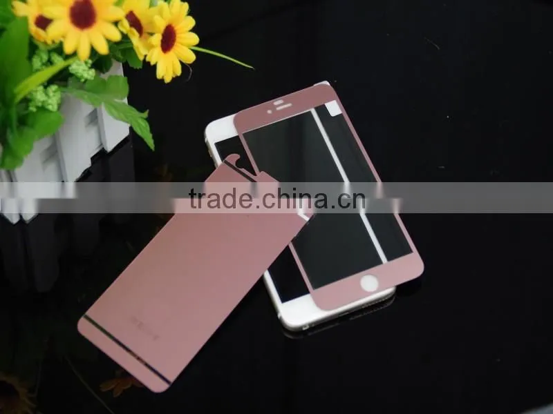 frosted matt colored glass tempered glass screen protector for iphone 6 and 6 plus