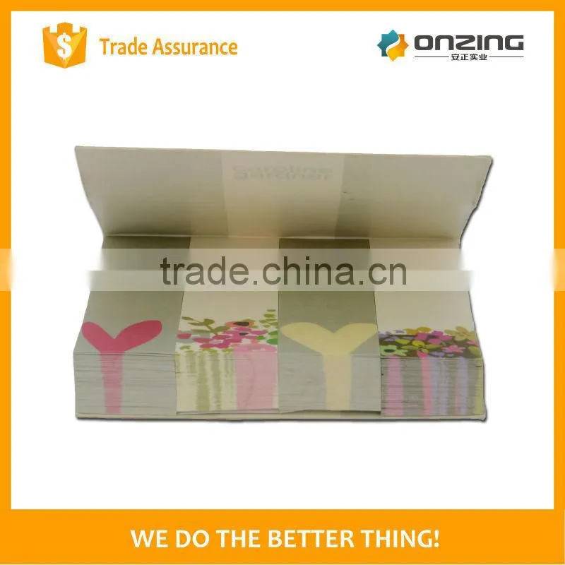 Onzing high quality adhesive pad, free samples school supplies